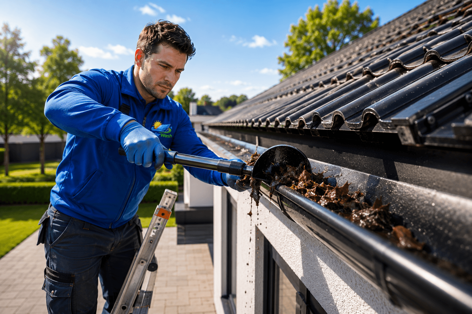 Gutter cleaning